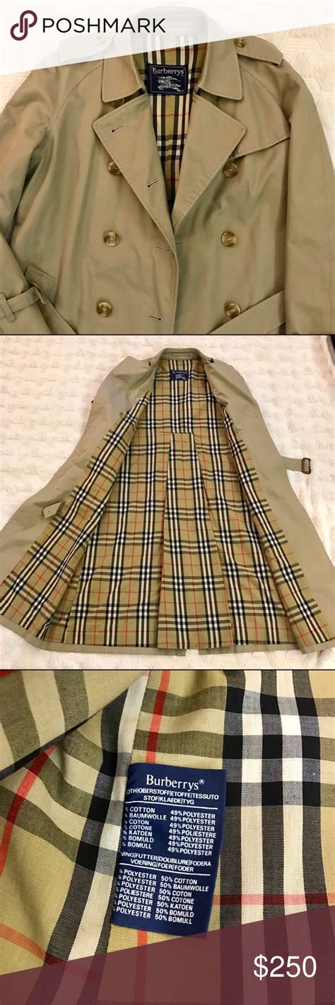 burberry trench coat used|authentic burberry trench coat.